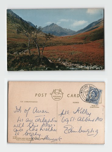 Postcard glen rosa and cir - postcard,