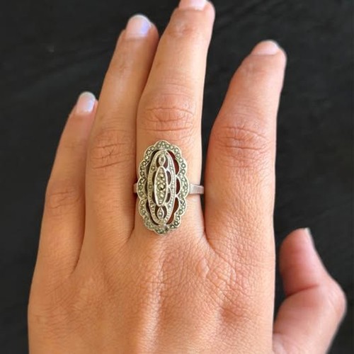 Vintage art deco - art, marcasite