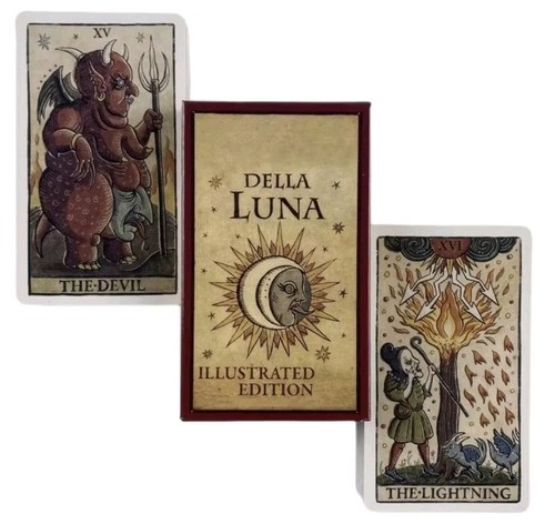 Trionfi della luna tarot - tarot, cards