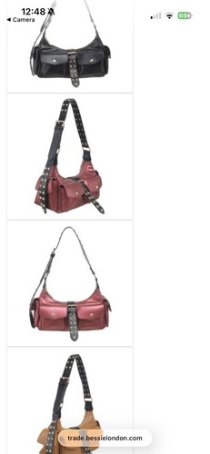 Bessie london metallic red - metallic,