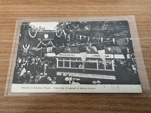 Postcard opening of electric - -,