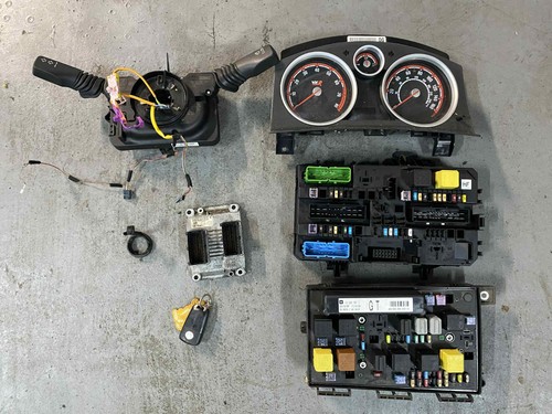 Ecu kit clocks key - key, immobiliser