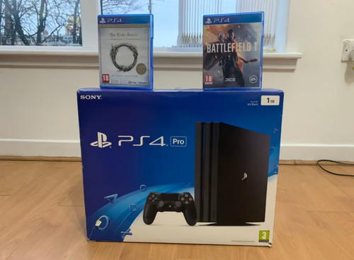 Sony playstation pro 1tb - 4,
