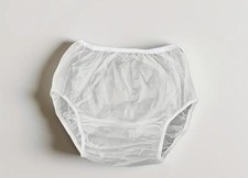 New adult plastic pants - plastic, size