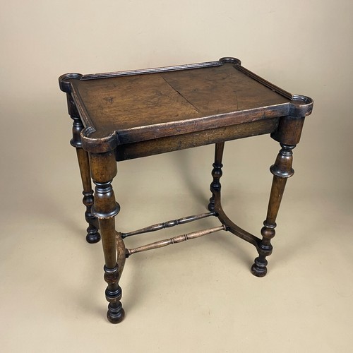 Wooden side table - wooden, legs