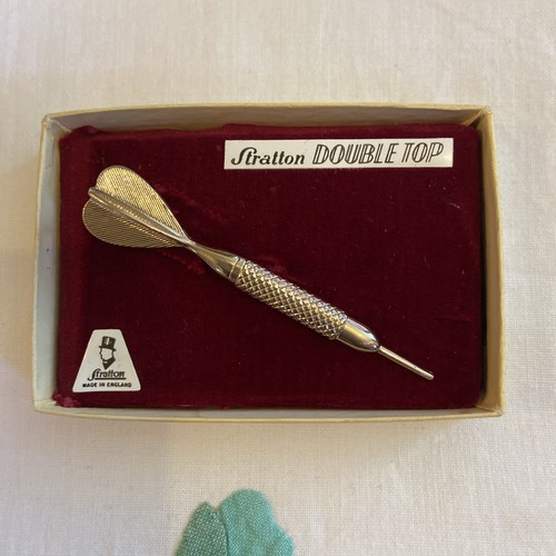 Vintage stratton tie clip bar - clip,