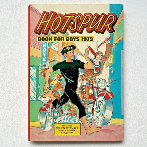 Hotspur book for boys - book,