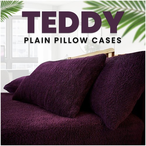 Teddy bear fleece duvet cover - bear,