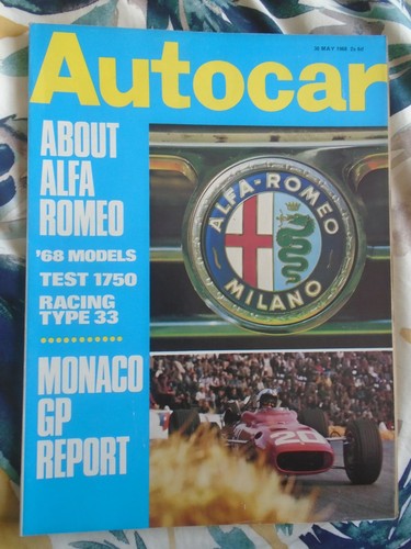 Autocar may 1968 alfa - may,