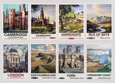 Holiday posters prints - uk,