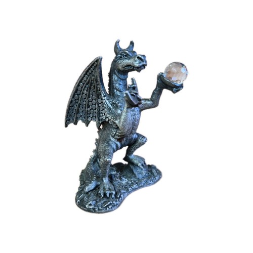 Pewter figurine the - dragon, of