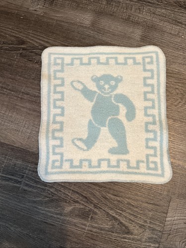 Vintage blue bear - vintage, eiderdown