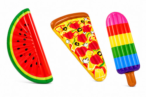 Inflatable pool float - inflatable, bundle