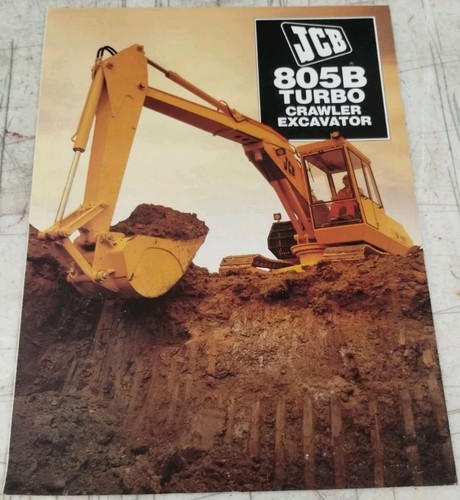 1982 jcb 805b turbo crawler - 805b,