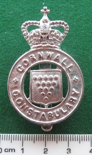 Cornwall constabulary cap - cornwall,