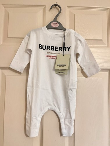 Burberry babygrow 3mos - babygrow,