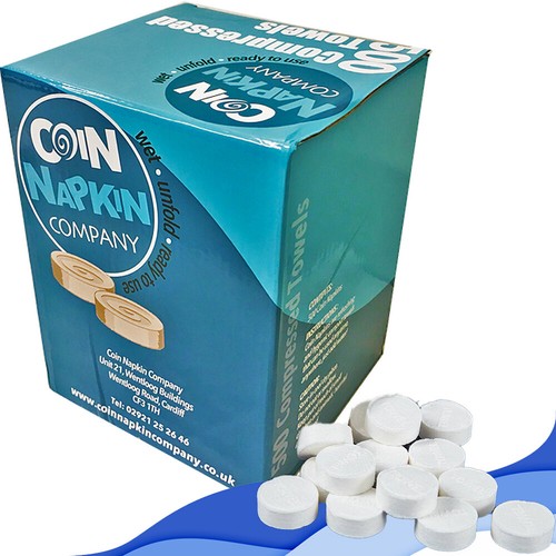 Magic napkin coin water tablet - napkin,
