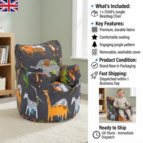 Animal print kids armchair - animal,