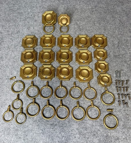 Lot vintage brass - lot, 12