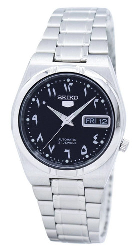 Seiko automatic black dial - seiko, 5