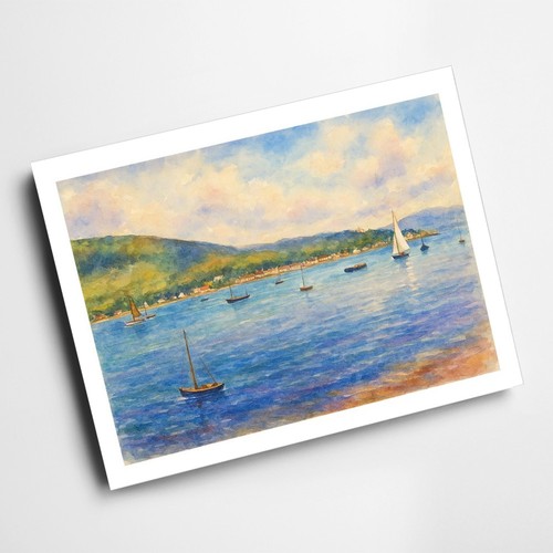 Print holy loch strone - &,