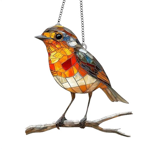 Large robin bird - large,