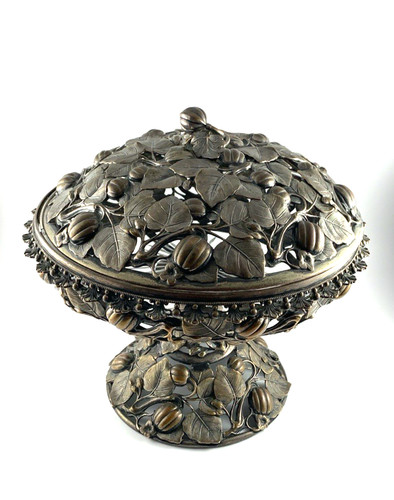 German silver candy - dish, |