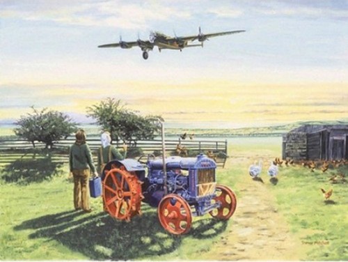Avro lancaster fordson tractor - avro,