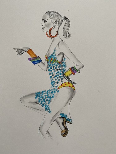 Fashion illustration original - illustration,