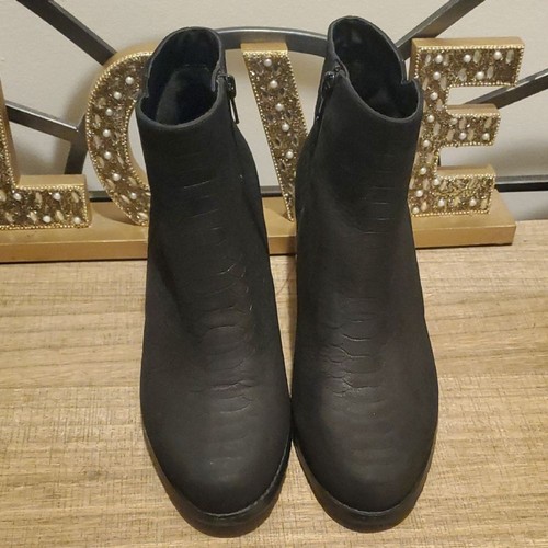 Vaneli udette black leather - vaneli,