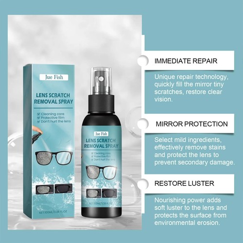 100ml 2in1 eyeglass - 2in1, cleaner