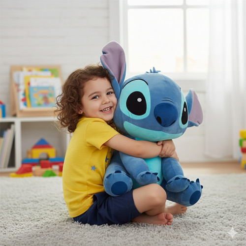 Giant 80cm stitch plush - giant,
