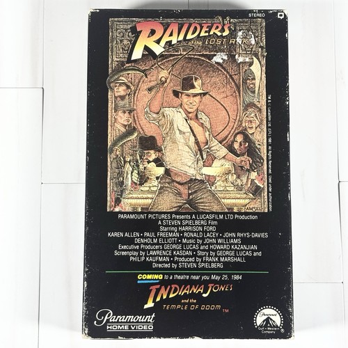 Vintage indiana jones raiders - vintage,