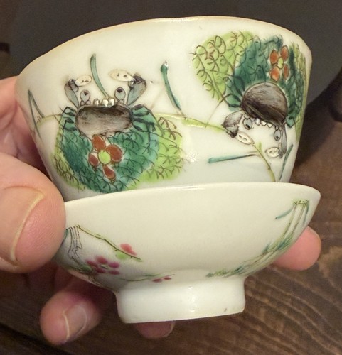 Vintage chinese eggshell - vintage,