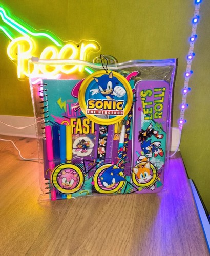 Sonic the hedgehog stationery - sonic,