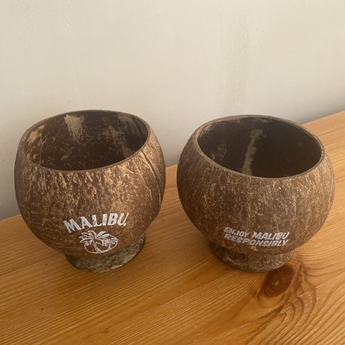 Pair malibu coconut cups - malibu,