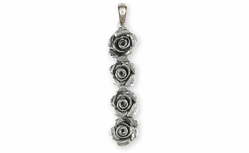 Rose pendant jewelry sterling - jewelry,