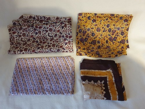 Indian silk material various - silk,