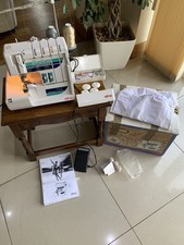 Elna 744 overlocker serger - elna,