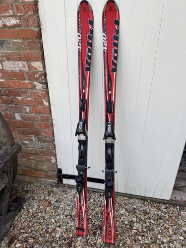 Volkl super sport skis - 168cm, +