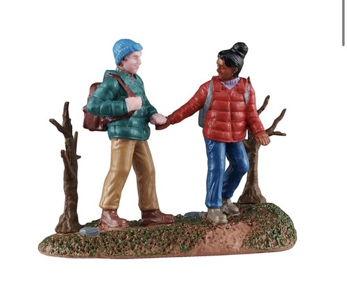 Lemax hiking couple 52536 - lemax,