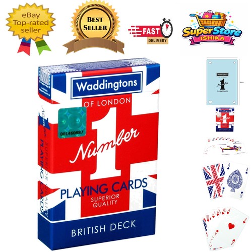 Union jack playing cards - playing,
