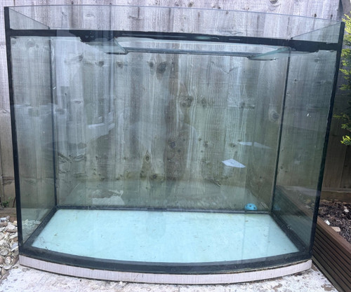 Aquarium glass panoramic 200l - aquarium,