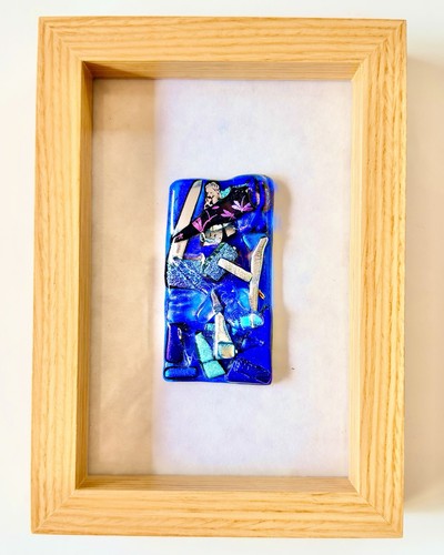Small framed fused - fused, art