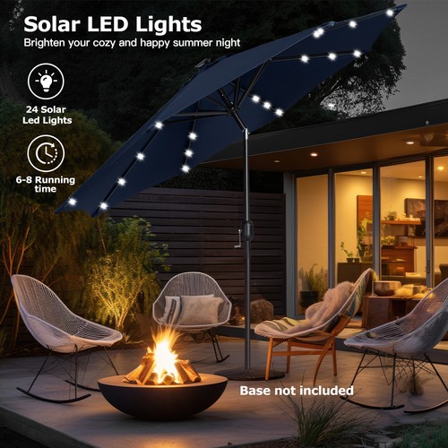 Garden parasol solar - 2.7m,