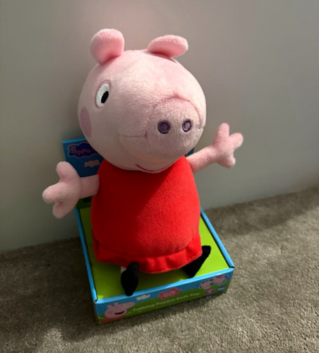 Hasbro peppa pig talking - hasbro, plush