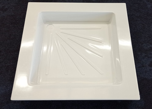 Bathroom shower tray 665x665mm - bathroom,