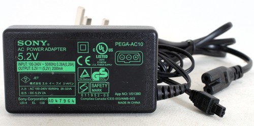 Sony power adaptor - power, pega-ac10