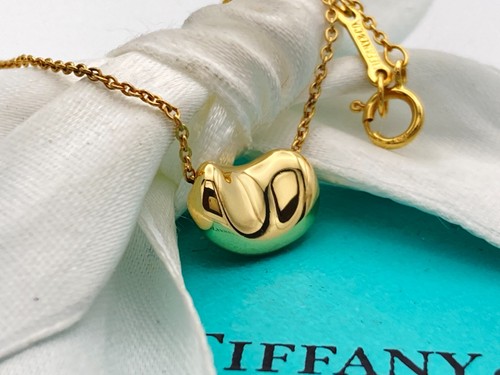 Tiffany 11mm gold bean - gold,