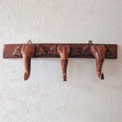 Vintage wooden hand carved - wooden,
